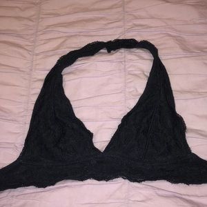 URBAN OUTFITTERS navy lace bralette